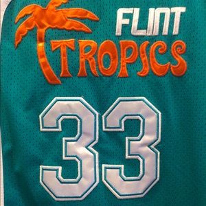 #33 XL Jackie Moon - Flint Tropics Jersey (Will Ferrell from Semj-Pro)